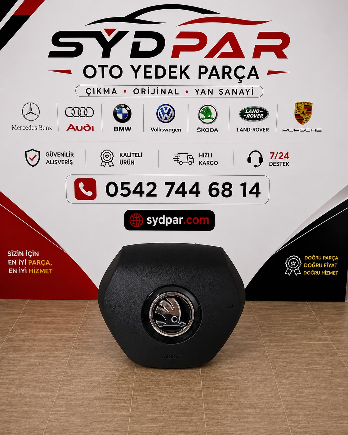 ŠKODA 3V ORİJİNAL ÇIKMA AİRBAG